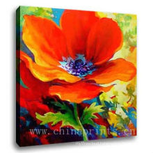 Colorful Handpainted Flower Oil Painting